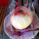 ケーキファクトリー・ホイップ - まるごと桃タルト