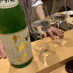 寿司割烹 魚紋 - 〆張鶴 大吟醸