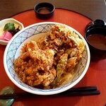 Tempura Fuku Nishi Zen To Takumi - かき揚げ丼（2020.12）