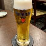 Azabu Shiki - 生ビール（タンブラー） ¥700