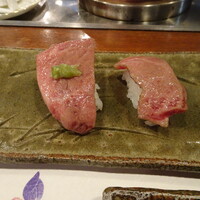 特選近江牛レストラン ティファニー - 牛トロずしあぶり