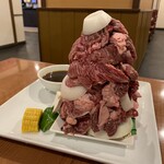 Yakiniku horumon maruki seiniku ten - 肉山4種盛（えべれすと・800g）…3980円+税