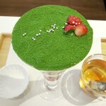 木下茶園 - イチゴと抹茶のティラミスパフェ※期間限定