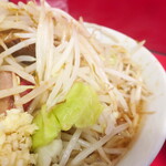 ラーメン二郎 - ヤサイ（そのまま）