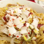 ラーメン二郎 - 白ネギ投下～♪