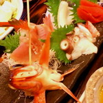 旬・菜・魚・かおる家 - お刺身盛り合わせ１人前