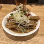 麺処 くれしづき - 別皿メンマ