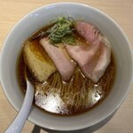 RAMEN RS 改 - 鶏出汁醤油のアップ