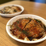 もみじ屋 - 料理写真:【Uber Eats利用】肉玉いか天ウドン＠1,200円