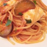Ristorante Martello - ナスとモッツァレラのトマトスパ