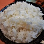いとはん三日月 - 大盛りライス