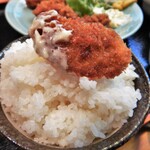 いとはん三日月 - ご飯で