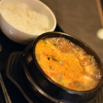 焼肉ダイアナ - スンドゥブ（５００円）２０２１年１月