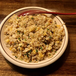 遊酒食堂 宇都宮 - 海老と黒七味の炒飯(税込800円)