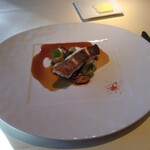 シェ松尾・松濤レストラン - ヒラスズキのポワレ