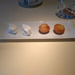 シェ松尾・松濤レストラン - フィナンシェとメレンゲ