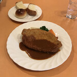 スウィートバジル - 豚ロースカツレツ マスタードソース。
            美味し。