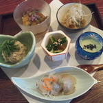 ゆうがた - 前菜6点盛り 2012 8.20