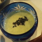 ゆうがた - 枝豆の冷製スープ