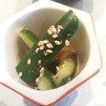 ゆうがた - 胡瓜の胡麻酢和え