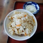 四國うどん - かやくご飯 200円