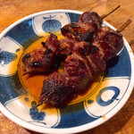 宇ち多゛ - カシラ素焼き若焼きお酢200円の筈が若焼きじゃなく良く焼きに変身