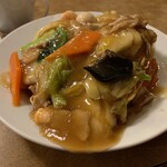 南海飯店 - かたい焼ソバ