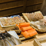 日本橋 蕎ノ字 - ☆食材は静岡産を多く使っているが、全国からも旬の優れた食材を集めて使っている。