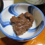 Ryokan Sugawara - 味噌ステーキの味噌は焼くときに入れます