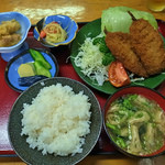 割烹お染 - 鰯フライ定食