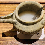 日本橋 蕎ノ字 - ☆蕎麦湯は濃厚トロトロ。