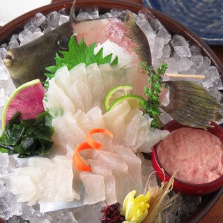 h Yururi - 新鮮な魚を使ったメニューがウリです