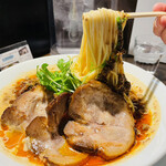 四川担担麺 阿吽 - 白胡麻担々麺&肉増し&チャーシュー３枚＆大盛り