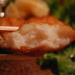 どんこ - すり身天　断面