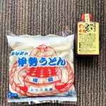 ぎゅーとら - みなみ製麺の横綱印伊勢うどんとマルキ商会の伊勢うどんたれ