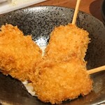 魚寿司 - センベロ マグロカツ 400円