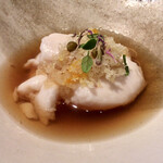 Fujiya 1935 - フグの白子とジャガイモのスープ