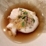 Fujiya 1935 - フグの白子とジャガイモのスープ