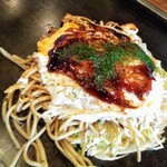Okonomiyaki Rokusan - モダン焼き（師匠）