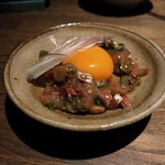 焼酎道楽 金星 - ハマチユッケ