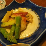 Yasuke Zushi - アスパラとホッキ貝