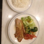 ほーむれすとらん わか - ポークジンジャー＆ライス♪