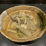 鮨 功 - 鮟鱇の鍋仕立て