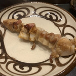 鮨 功 - 北寄貝の紐串