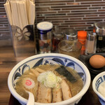 安部製麺所 - 朝らーめんセット770円