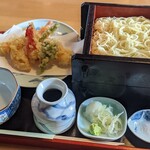 Te Uchi Chi Soba Ume Soba - 二色せいろ天ぷらつき