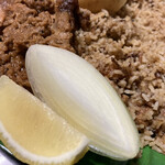 アジアンフード - オニオン＆レモンもビリヤニとセット