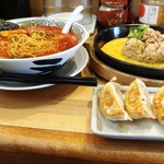 丸源ラーメン - チャーハン餃子セット　税別980円