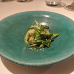 リストランテ カノフィーロ - プンタレッラと平目、アンチョビ