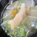 食事処米米 - 柚子胡椒を効かせたダンゴ汁